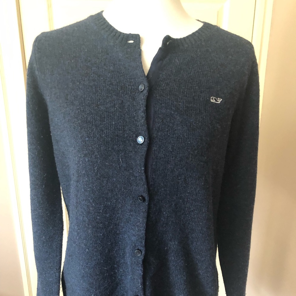 Vineyards Vine Blue Lambwool sweater - Picture 2 of 8